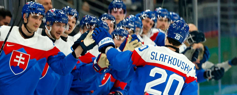 Dominant Performance For Slafkovsky In Olympic Opener