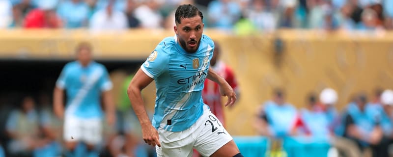 There were glimpses of quality shown by Rayan Cherki in his Manchester City debut