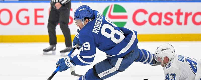 What Possibly Made the Maple Leafs Waste Nick Robertson?