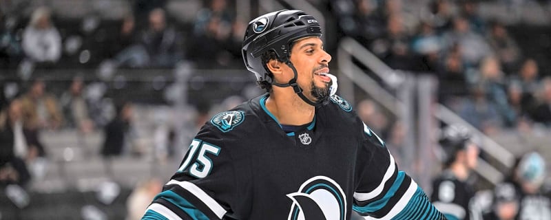 Sharks' Ryan Reaves on facing Leafs: 'They basically said I couldn't play anymore. And I'm back'