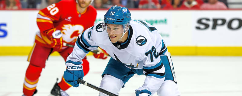 Sharks’ William Eklund undergoes surgery, will miss World Championship