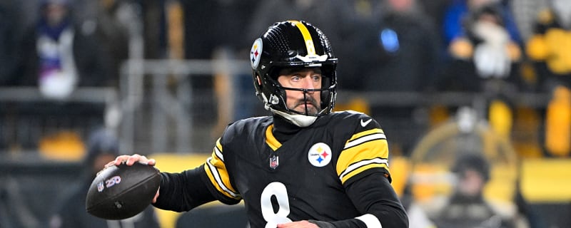 Steelers Quarterback Aaron Rodgers Focused On Breakthrough In Playoffs For Pittsburgh