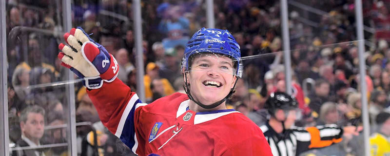 Cole Caufield: 2nd leading scorer since being overlooked by Bill Guerin