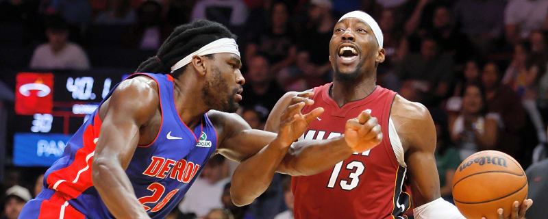 Miami Heat Notch Huge Home Victory Against Slumping Detroit Pistons Behind Dynamic Duo Of Tyler Herro and Bam Adebayo