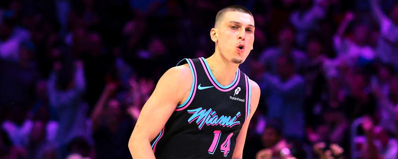 Tyler Herro Drops 6-Word Response After Bam Adebayo Reportedly Punches Him in the Face