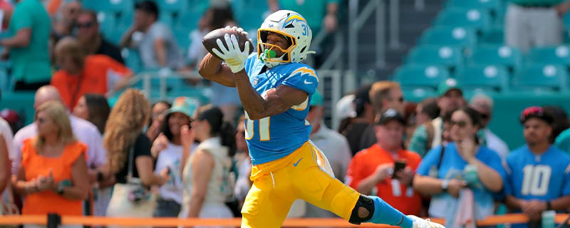 Chargers Elevate Two Running Backs For Thursday Night