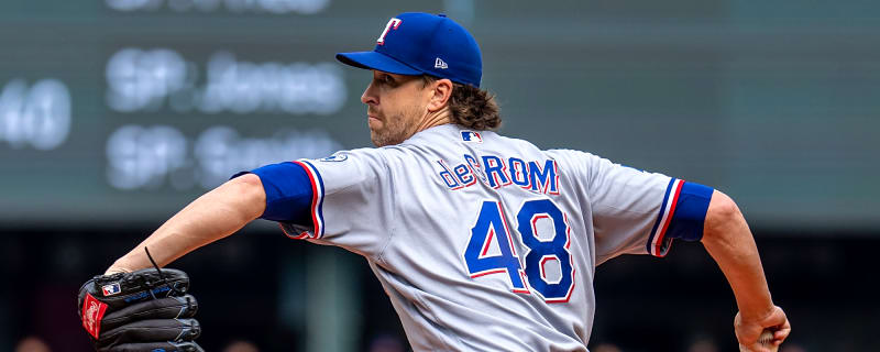 Jacob deGrom To Start Rangers’ Series Opener Against Red Sox