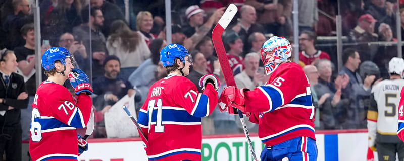 But disallowed due to offside: the Canadiens lead the NHL this season