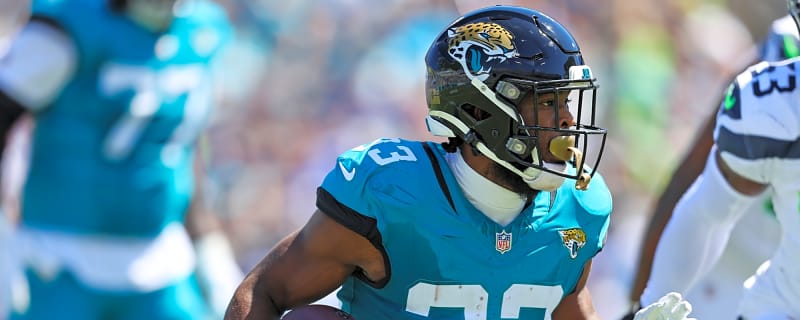 Jaguars RB Bhayshul Tuten Sidelined by Ankle Injury