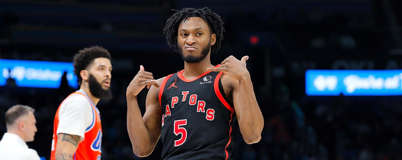 Quickley’s Double-Double Powers Raptors Past Thunder for Fourth Straight Win