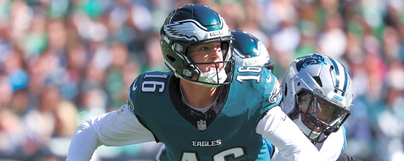 Tanner McKee Faces Challenge Behind Struggling Eagles Offensive Line