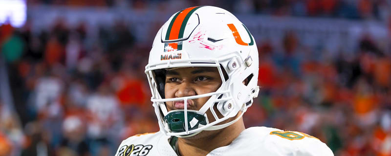 Miami T Francis Mauigoa Declares For Draft