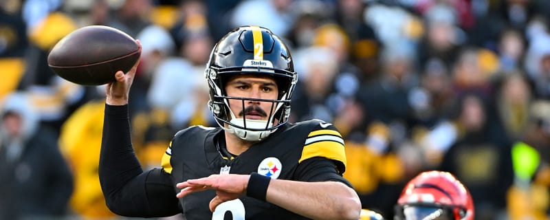 Steelers&#39; Mason Rudolph Commends The Exact Unit That Put Aaron Rodgers In Jeopardy