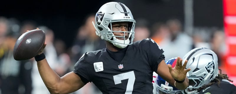 Las Vegas Raiders Rule Out Geno Smith For Week 18 Game