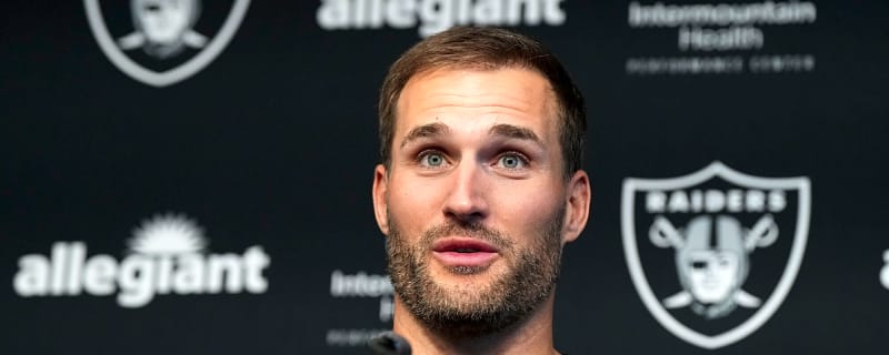 Kirk Cousins explains how the Raiders should handle who starts at QB 
