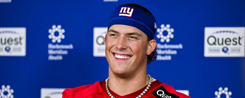 Giants rookie QB Jaxson Dart shares advice he got from Eli Manning