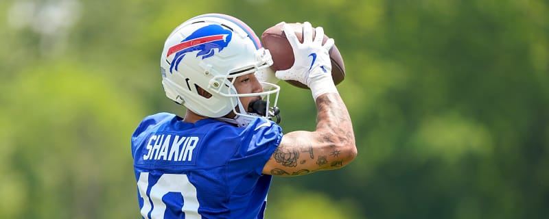 Key Bills WR to miss at least a month with high ankle sprain