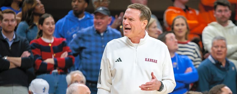 Bill Self sounds frustrated with star freshman Darryn Peterson
