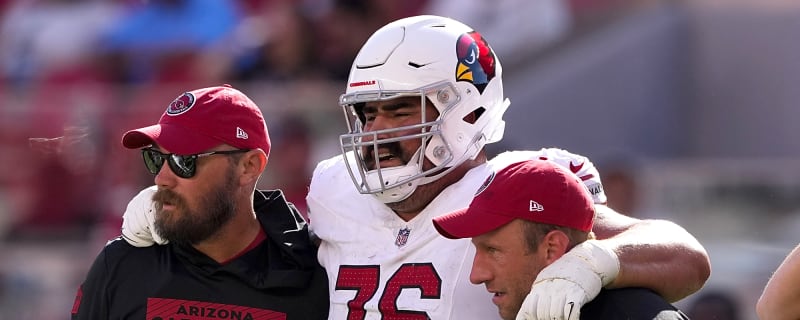 Cardinals lose Will Hernandez to injury as rookie is set to make debut