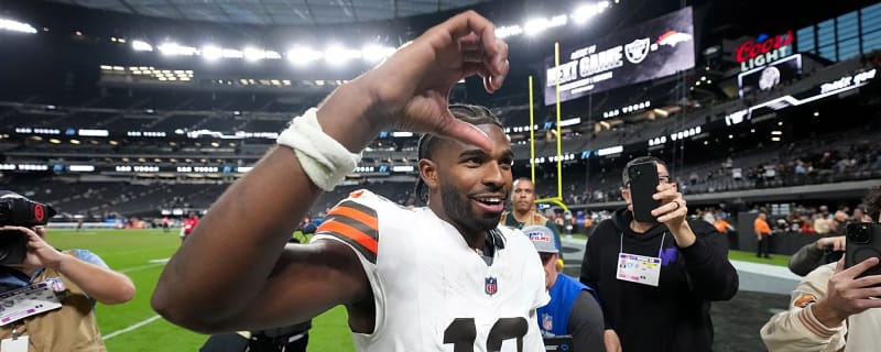 Myles Garrett made a major admission about a play that Browns QB Shedeur Sanders made against the Raiders