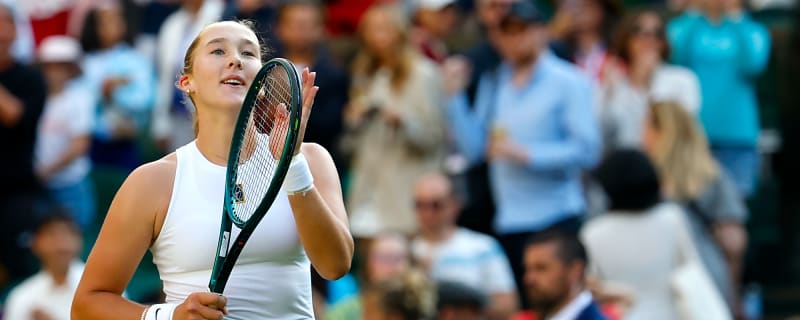 Mirra Andreeva becomes youngest WTA top 5 player since Maria Sharapova after Wimbledon