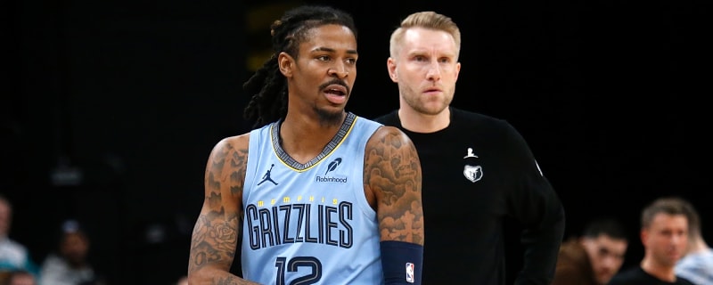 Ja Morant Sidelined At Least Three Weeks With Elbow Sprain