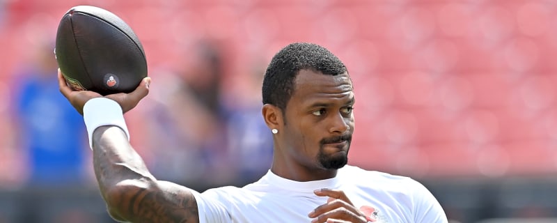 Scout sounds alarms about Browns starting Watson over Sanders