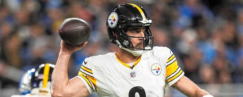 Pittsburgh Steelers Quarterback Aaron Rodgers Laps the AFC Playoff Field In Experience