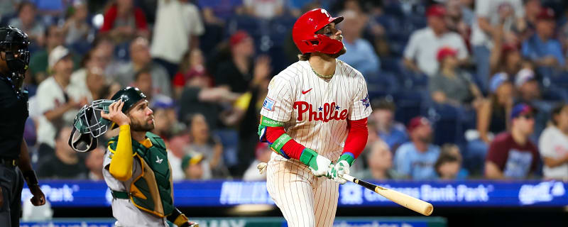 Cristopher Sanchez dazzles, Bryce Harper powers Phillies past A's