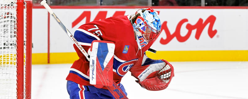 The habs promote an event in February with Jakub Dobes