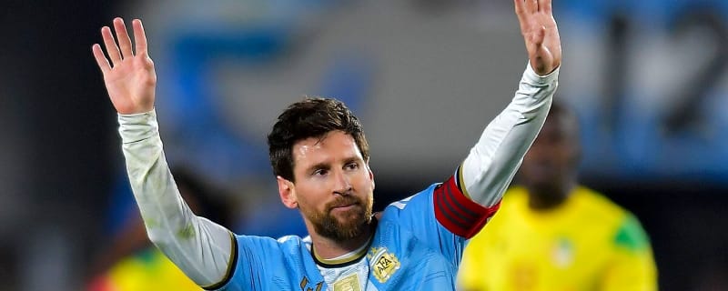Lionel Messi jokes he will miss 'smashing goals' past Argentina team-mate Juan Musso in hilarious shirt message