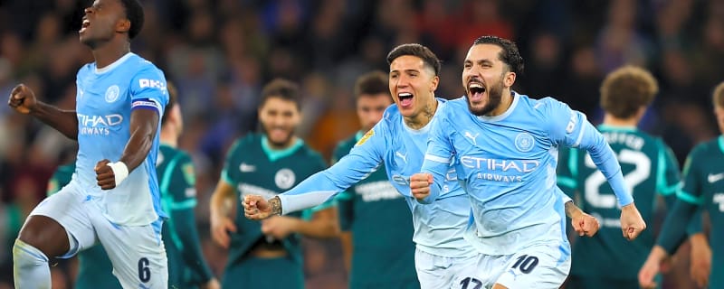 Man City player ratings vs Brighton: Rayan Cherki and Vitor Reis shine despite penalty drama
