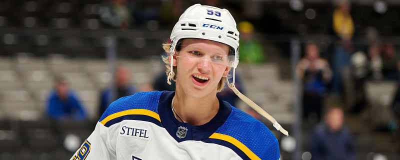 Blues re-sign their last remaining restricted free agent