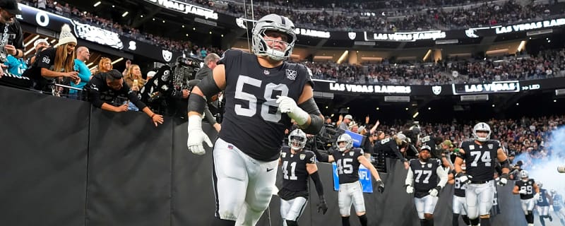 Las Vegas Raiders OL Jackson Powers-Johnson Talks Year 1, NFL Transition