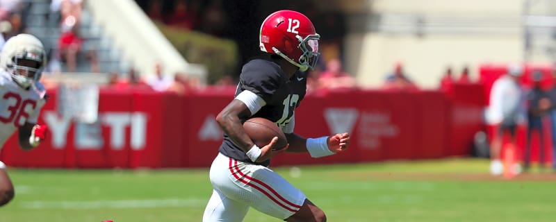 Former Alabama QB discusses the gap between Keelon Russell and Austin Mack