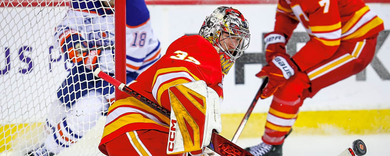 How does the Calgary Flames’ 2025–26 point pace compare to previous seasons?