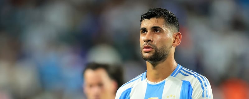 Alan Shearer delivers verdict on referee’s decision to send Cristian Romero off as he takes aim at the Argentine’s ‘leadership’