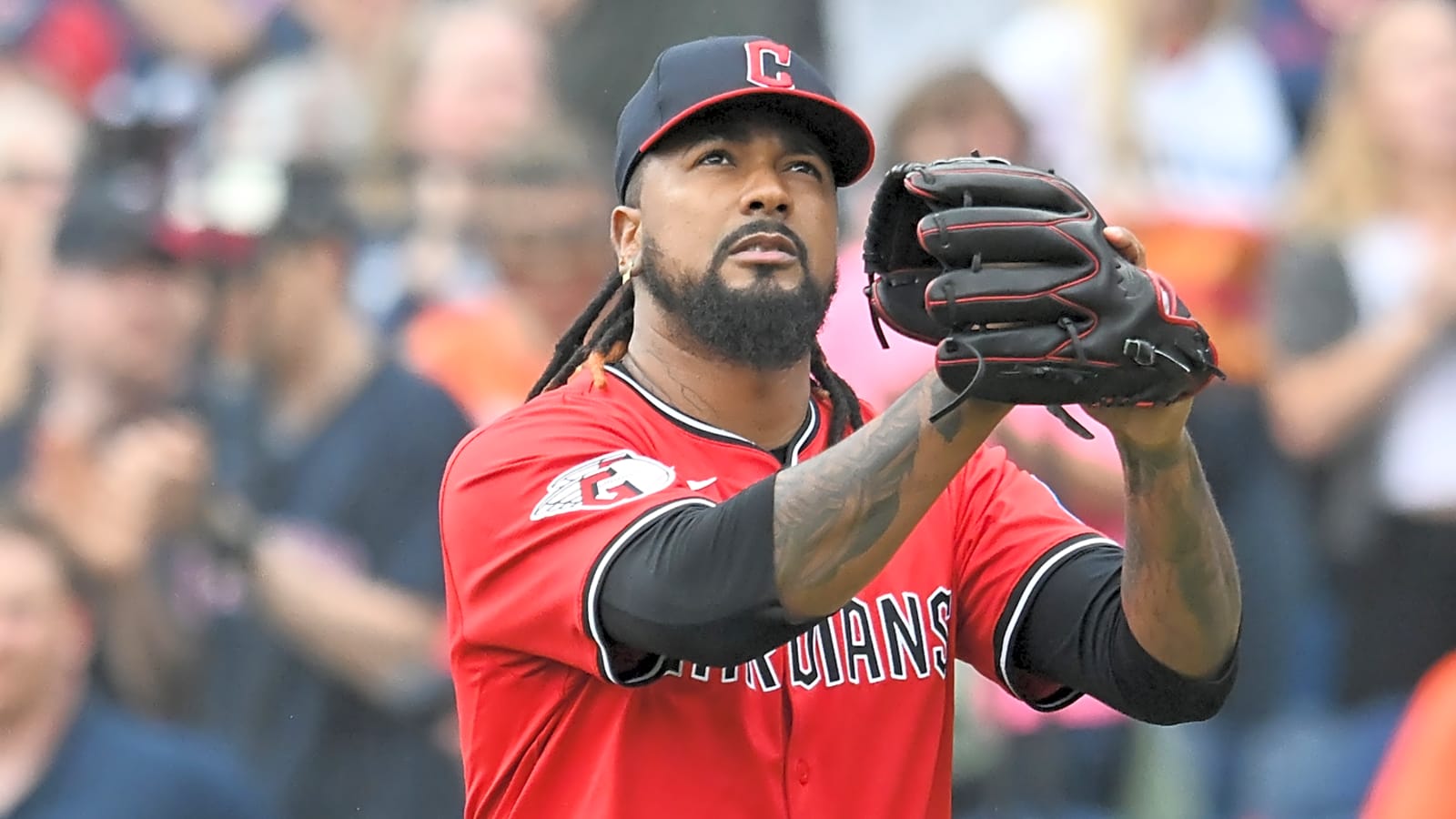 Emmanuel Clase accused of rigging pitch during Guardians playoff game