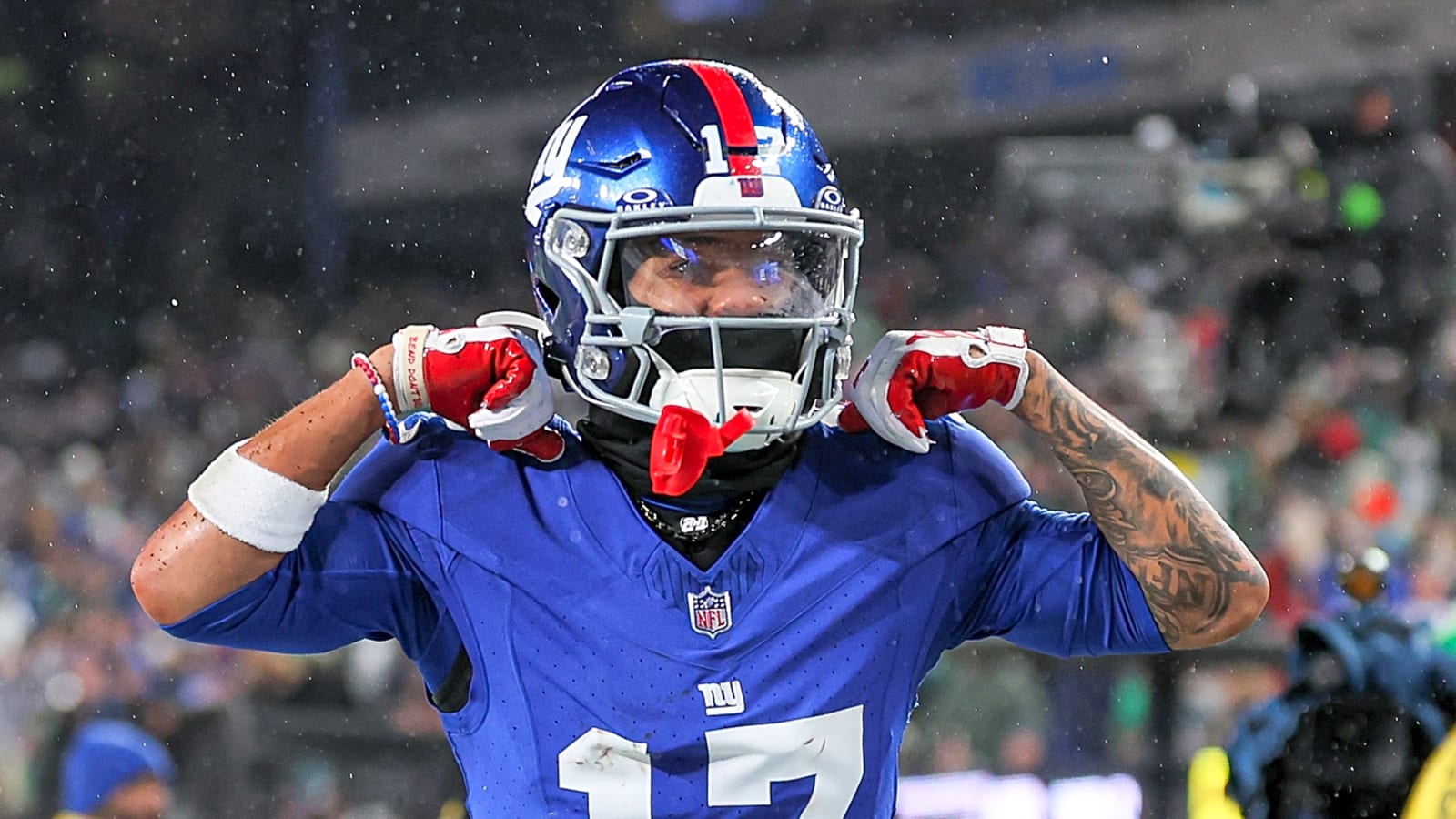 What Wan’Dale Robinson has learned working with Russell Wilson