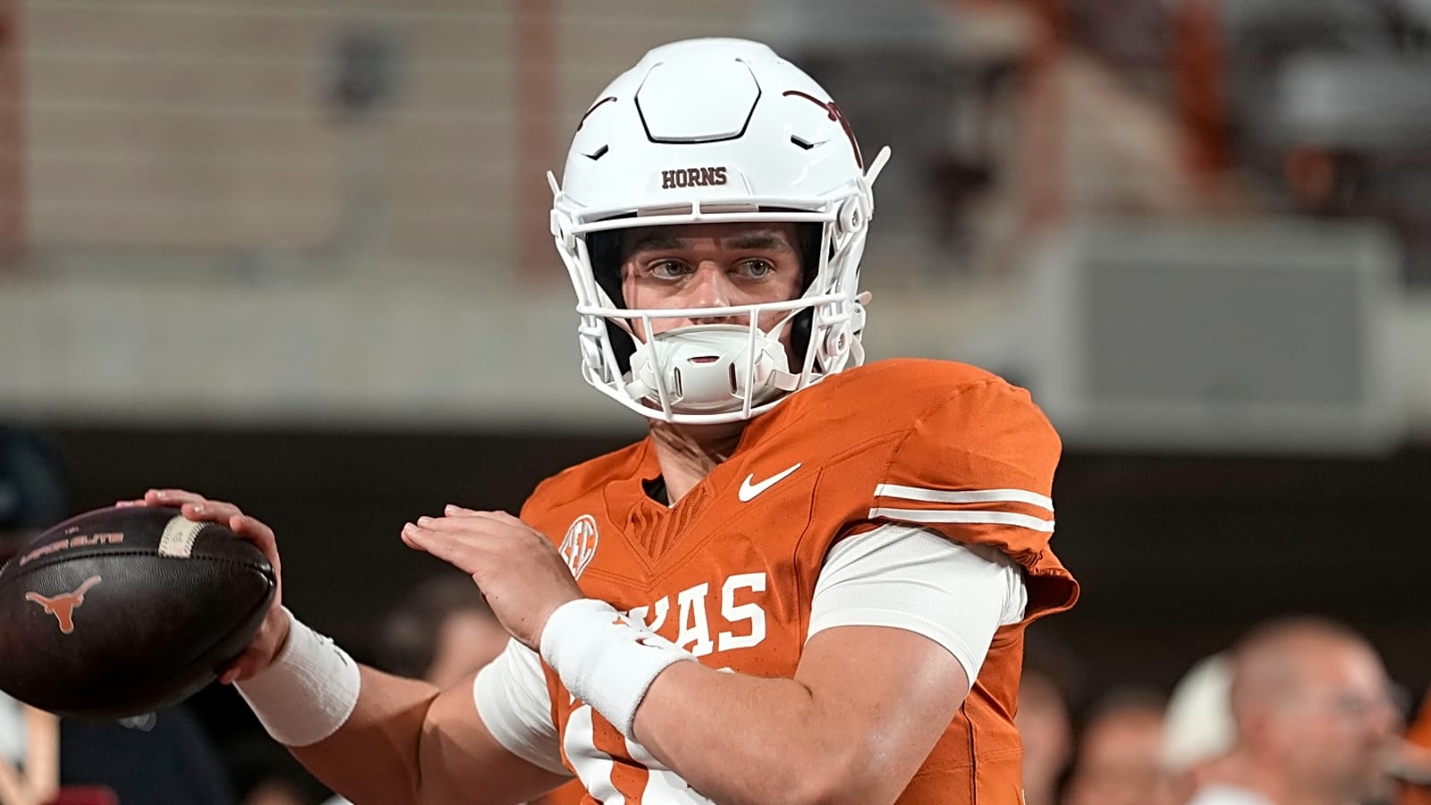 Has ESPN's Paul Finebaum lowered expectations for Arch Manning, Texas in 2026?