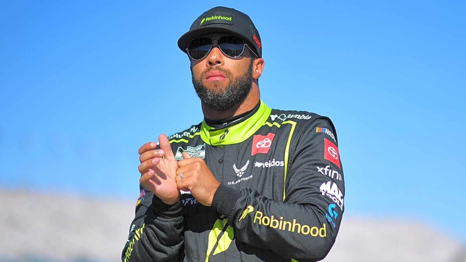 Bubba Wallace comes extremely close to second Talladega win