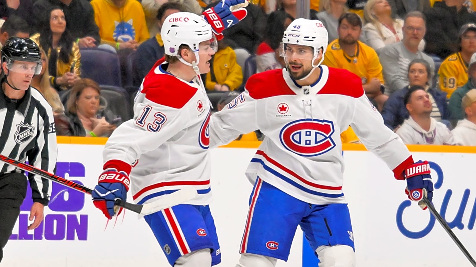 The Canadiens beat the Predators in Nashville