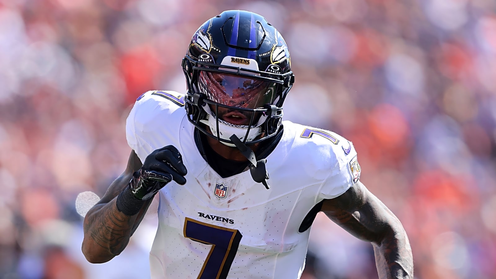Rashod Bateman defends Lamar Jackson over playoff record