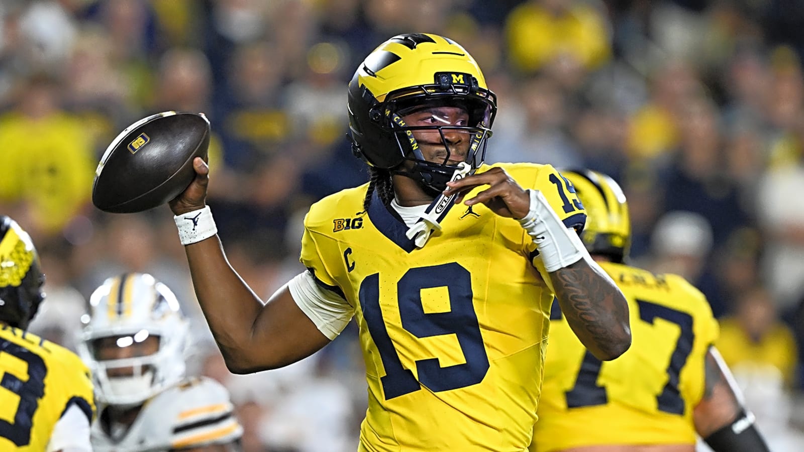 Bryce Underwood had two words in response to Kyle Whittingham’s comments