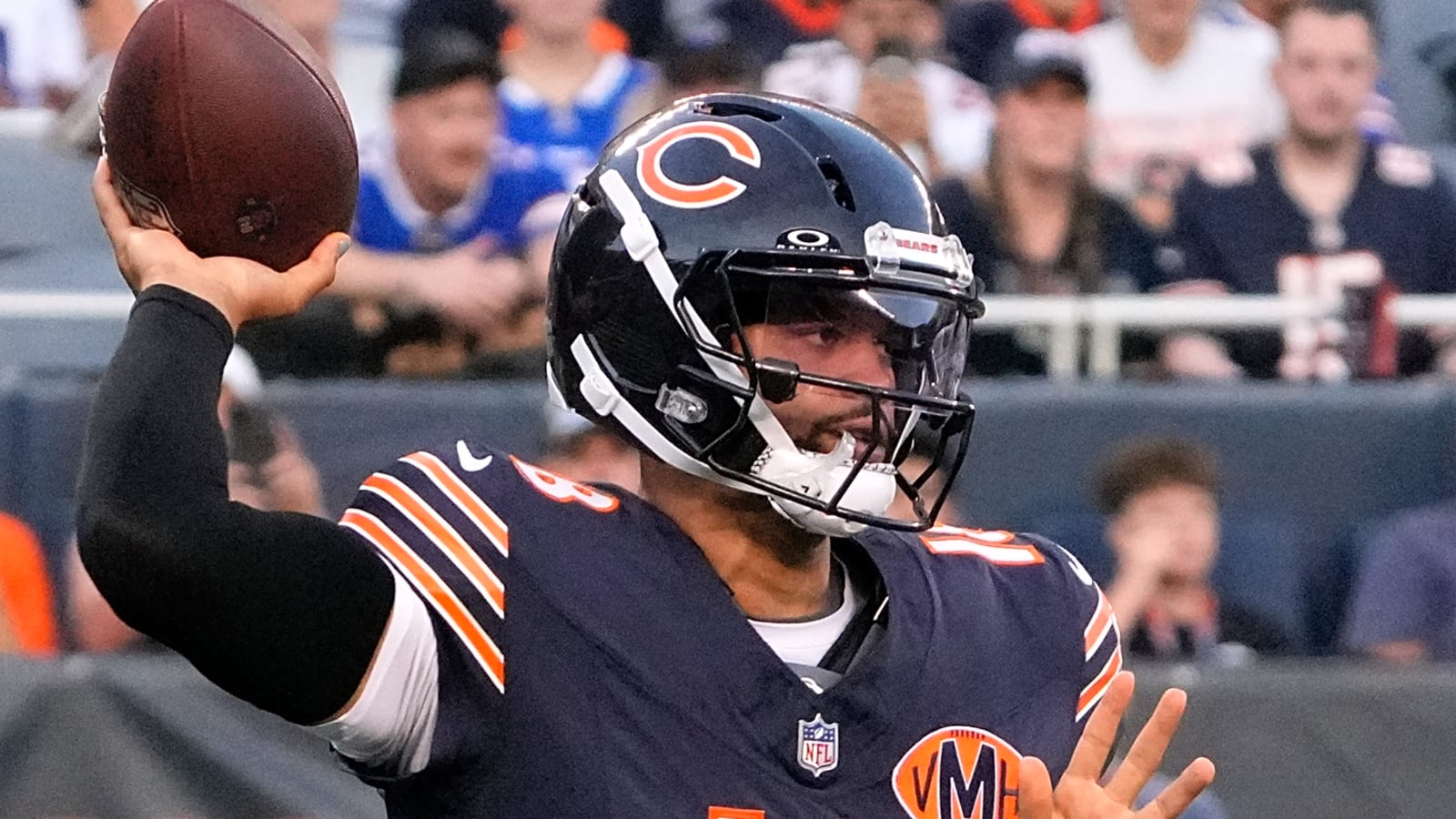 'Locked in' Caleb Williams bounces back from recent struggles