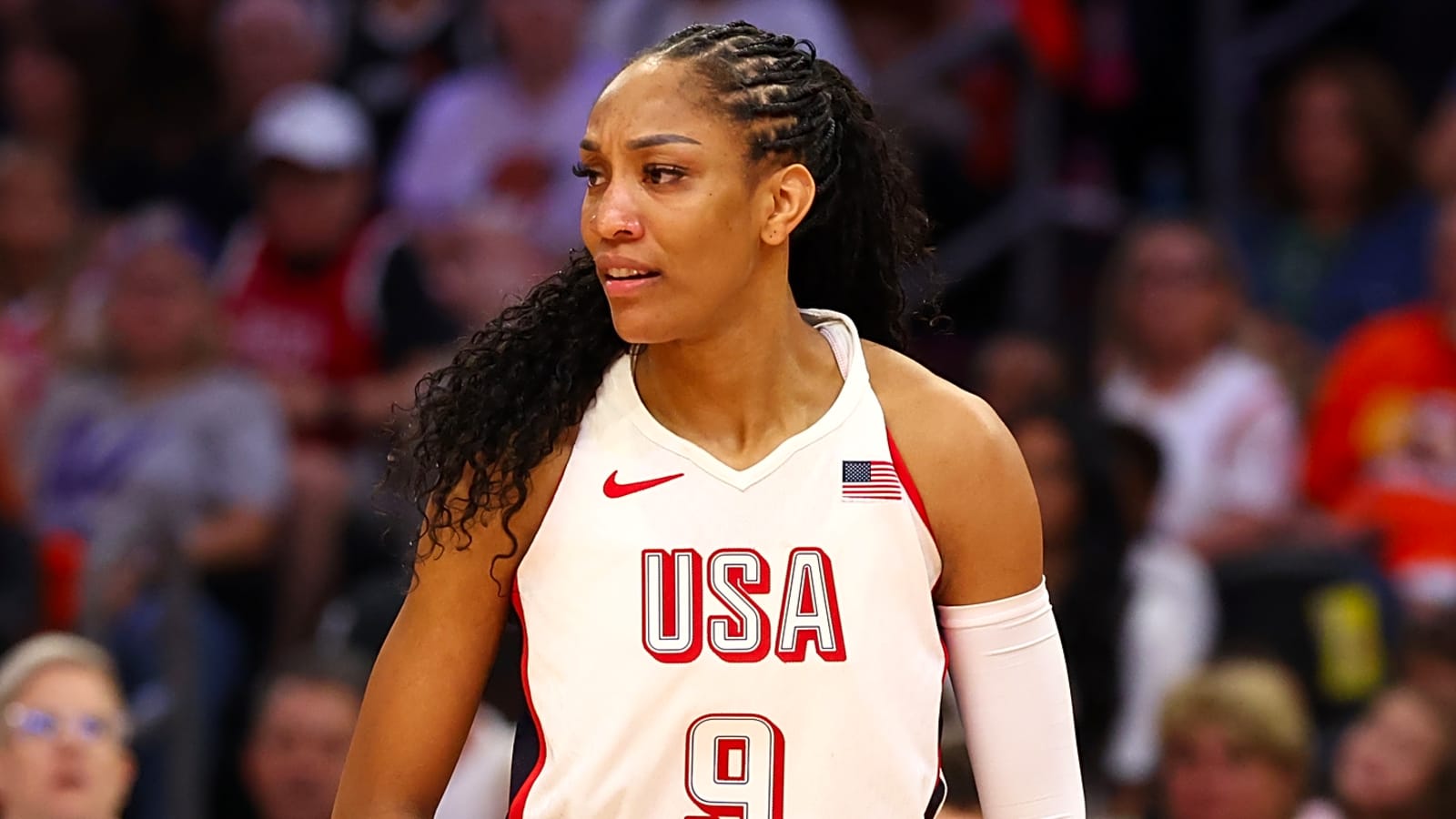 Watch: Aces A’ja Wilson makes cryptic comment following game 4 loss