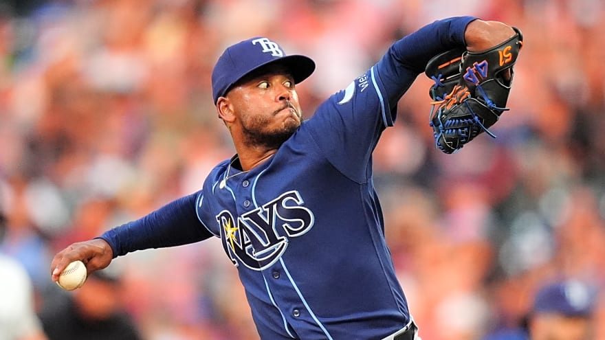 Freddy Peralta's tenure with the Rays is off to a rough start
