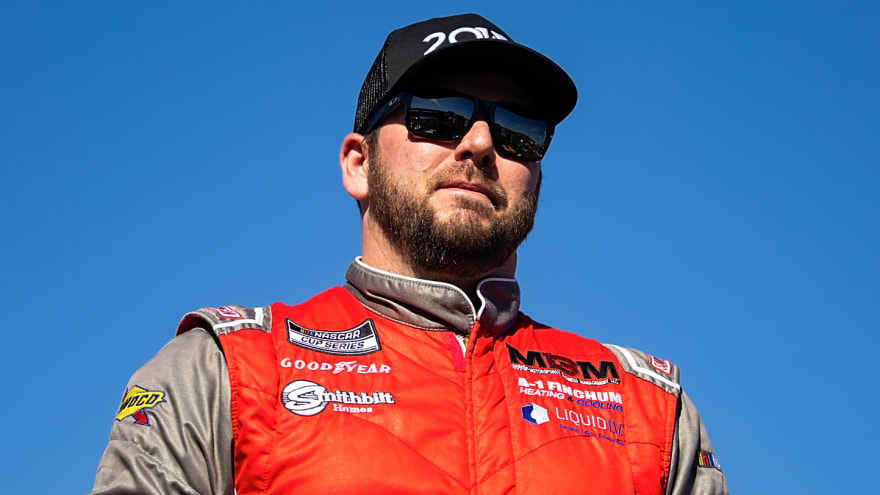 Chad Finchum running NASCAR Clash at Bowman Gray with Garage 66