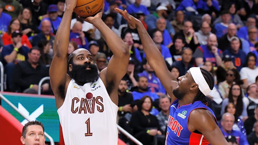 James Harden leads Cavs to OT win on monumental night