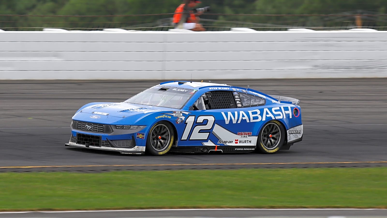 Ryan Blaney fastest in NASCAR Cup practice at Sonoma